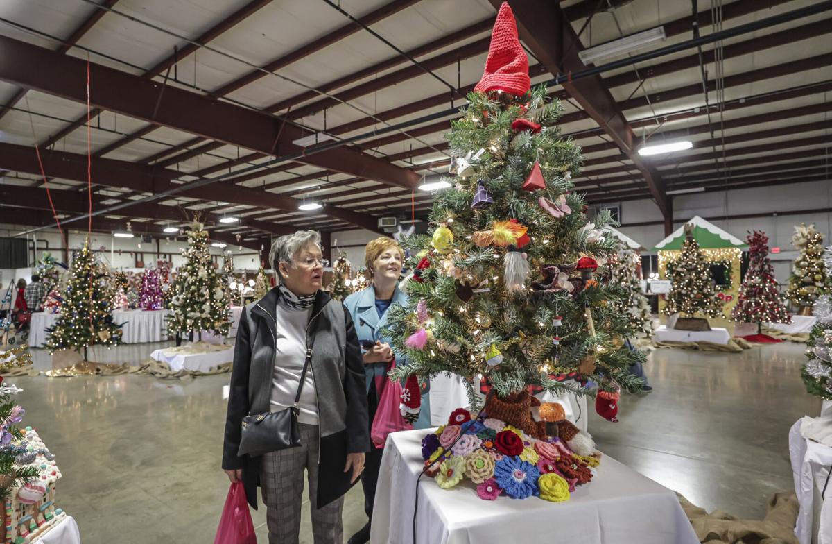 Plainfield Residents Behind 'Grand Tree' at Rialto Festival of Trees