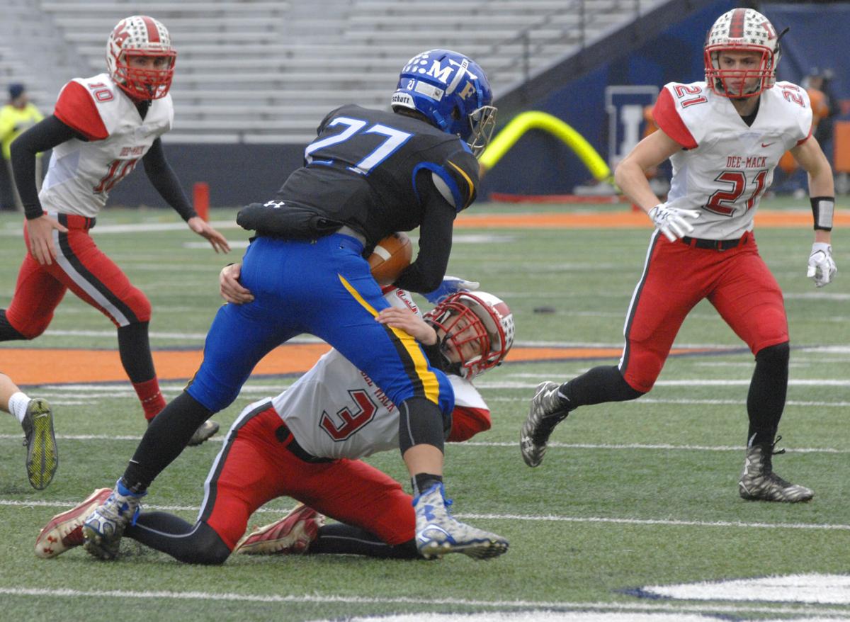 Cody Myers Eager To Continue Deer Creek Mackinaw S Football