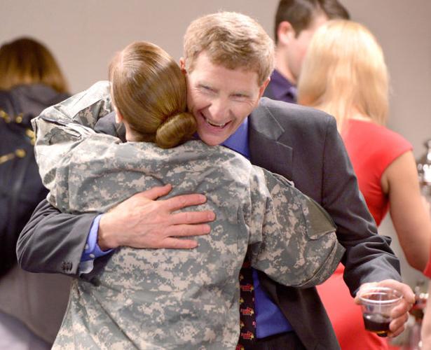 Army Mom Surprises Son At Isu Graduation
