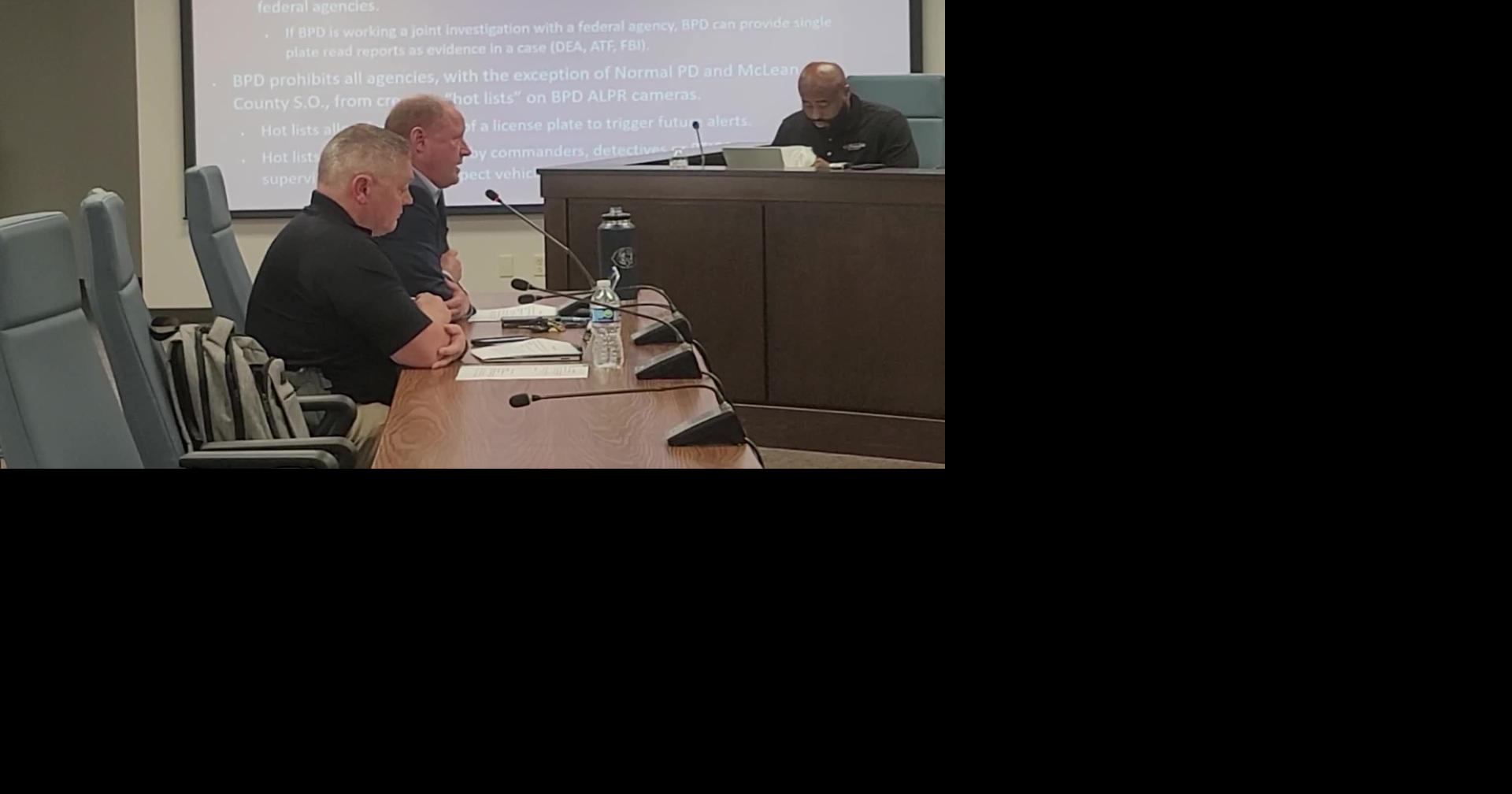 Jack McQueen discusses data sharing for license plate readers