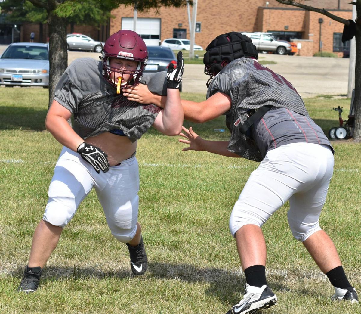 Football Fever New Clinton Coach Using Share The Load Strategy