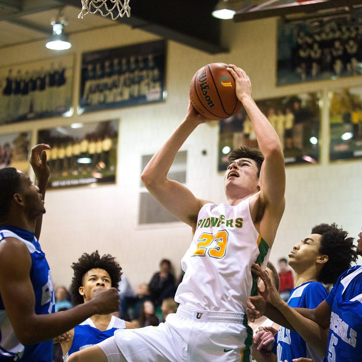 League Tests Aid U High In Run To Sectional Final High School