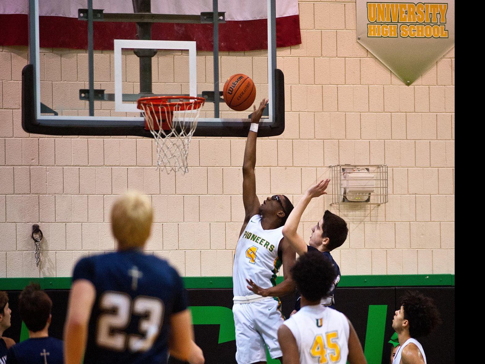 University High Basketball Team Holds Off Rival Central Catholic