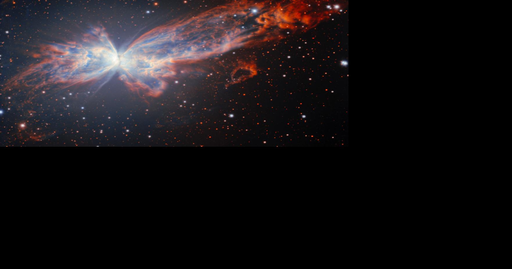 Telescope in Chile captures stunning new picture of a cosmic butterfly