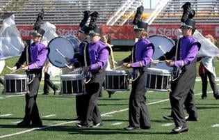 Marching bands’ hard work plays off