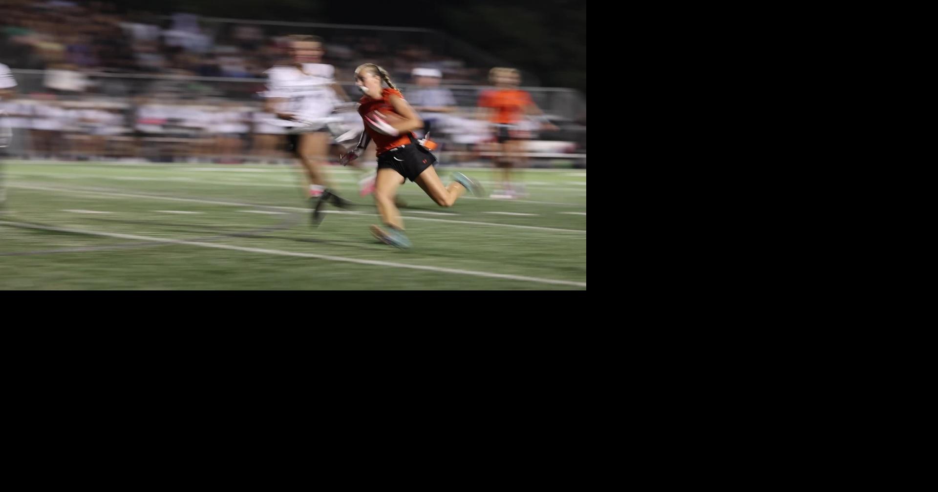 Video: Normal Community’s Sarah Talbott (2) runs in for a touchdown against Normal West