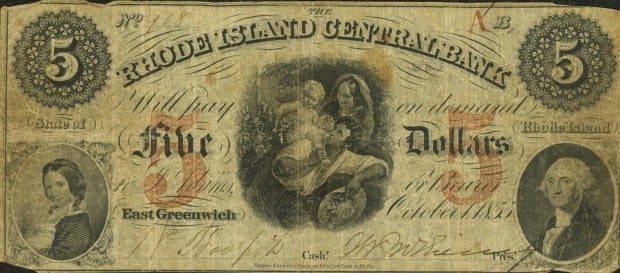 Counterfeit money was a major problem in the 1850&rsquo;s