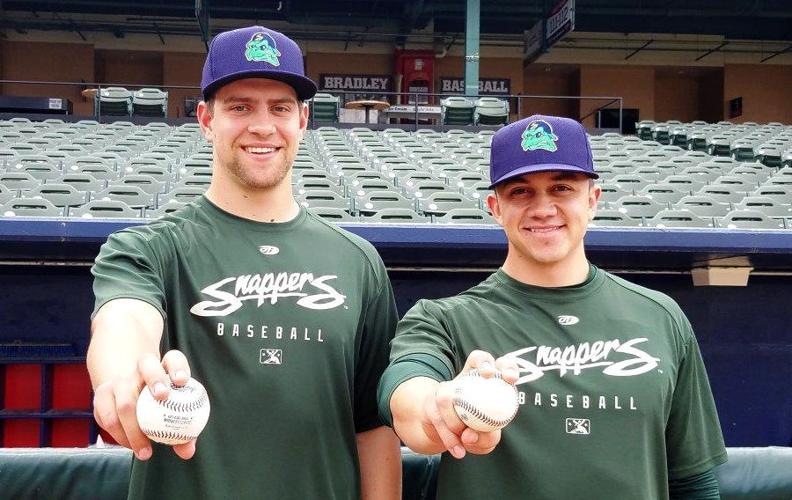 Bloomington Little League gets opening day visit from two ex