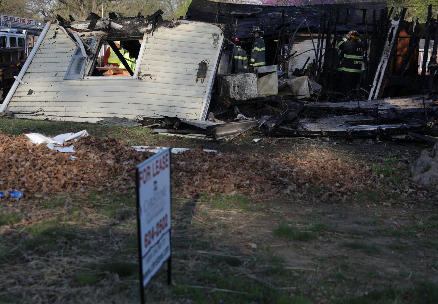 House explodes and burns in Belleville Stateandregional