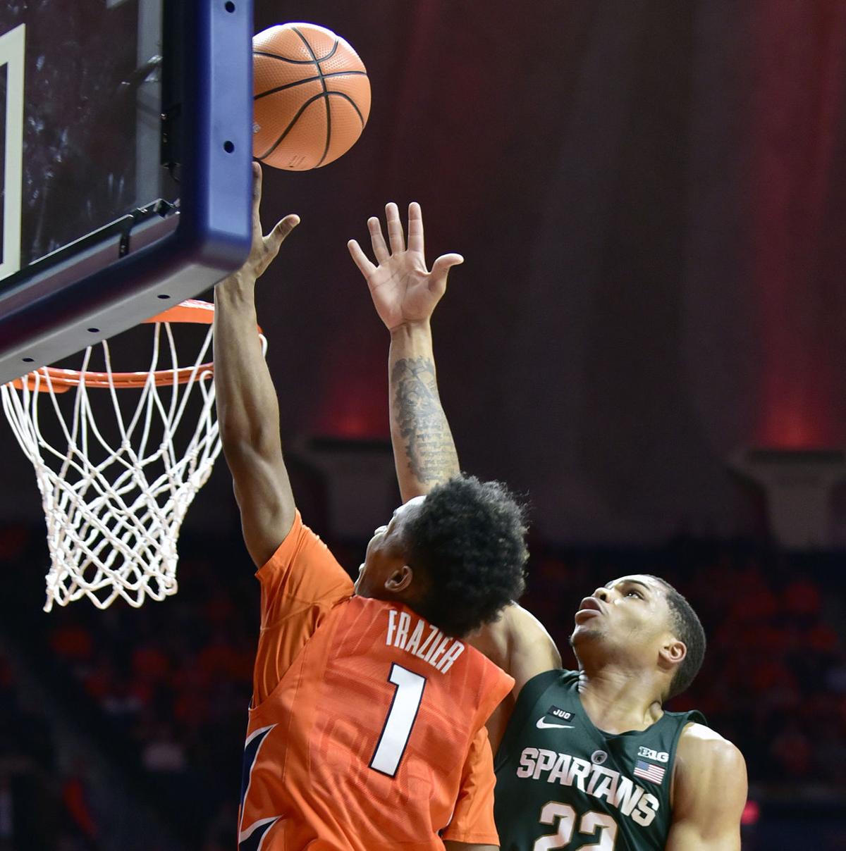 Bridges Jackson No 6 Michigan State Hold Off Illinois Men S