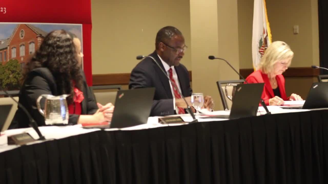 illinoisstateu interim president Dr. Aondover Tarhule wasn't the