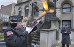 A fiery call for peace and understanding