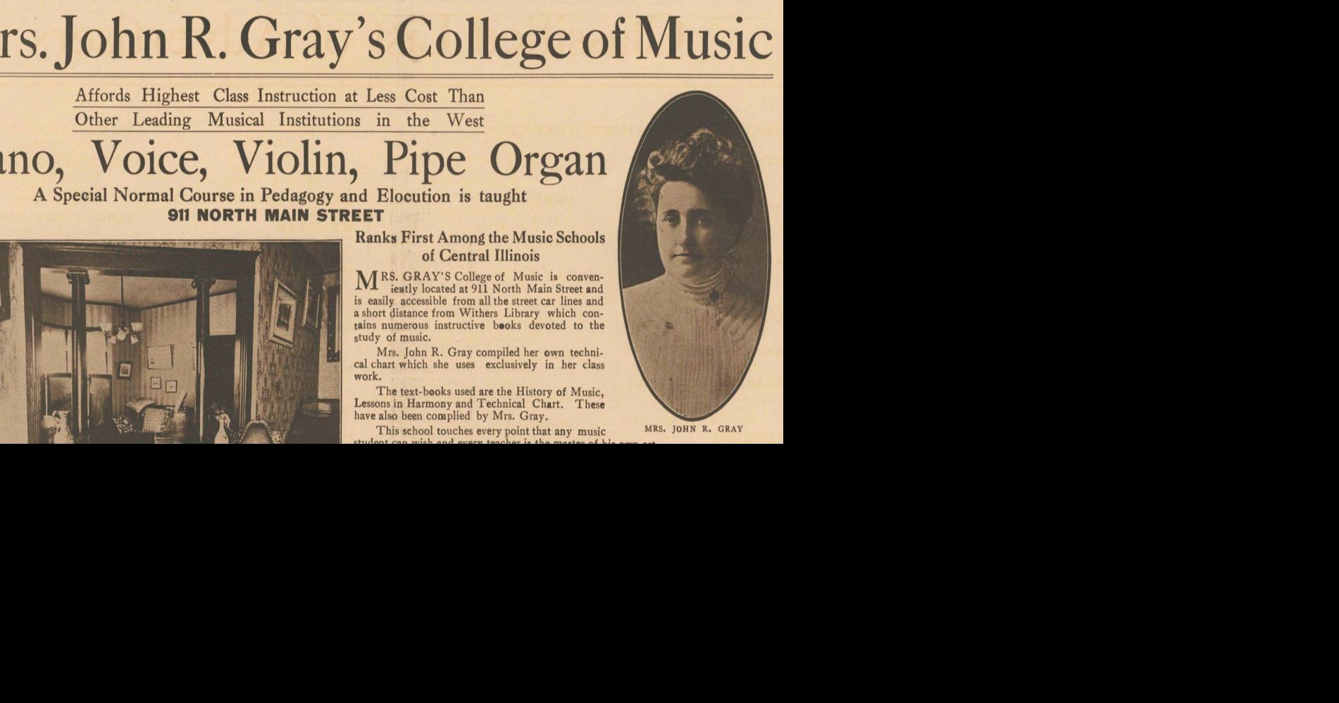 1908 IWU music school reforms prompt resignations, rival school