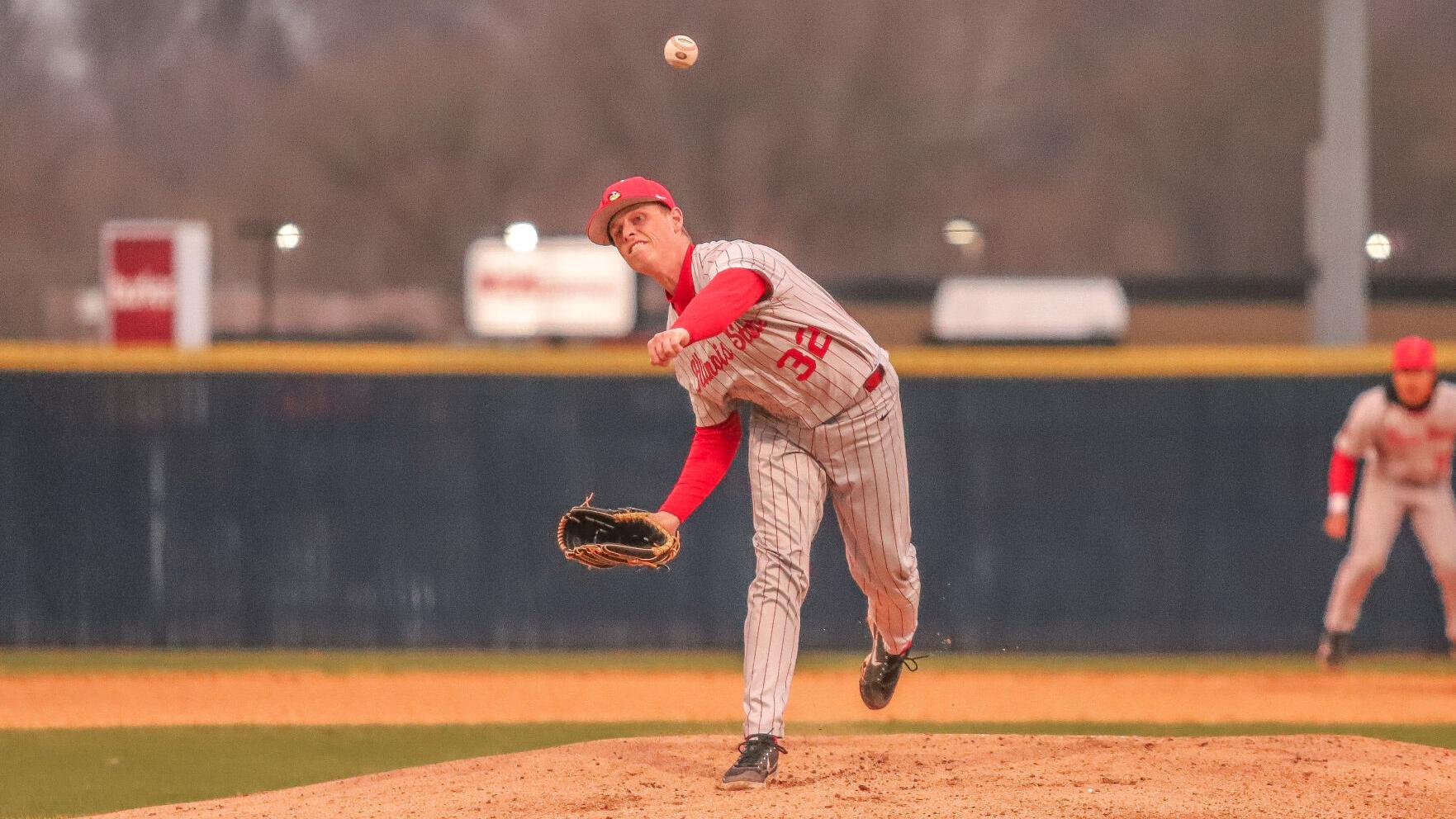 Watch now: Illinois State baseball's Trey Krause completes journey back from Ewing's Sarcoma