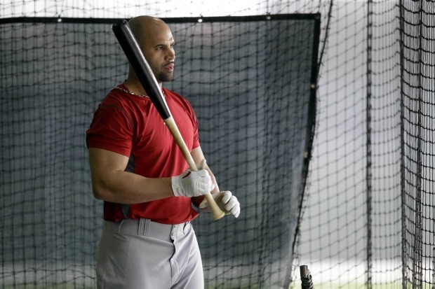 Cardinals score 29 runs in Spring Training game with Pujols in lineup