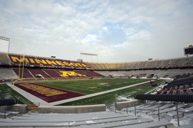 Brrrr Bears And Vikings Take It Outside At U Of M Chicago Bears Pantagraph Com
