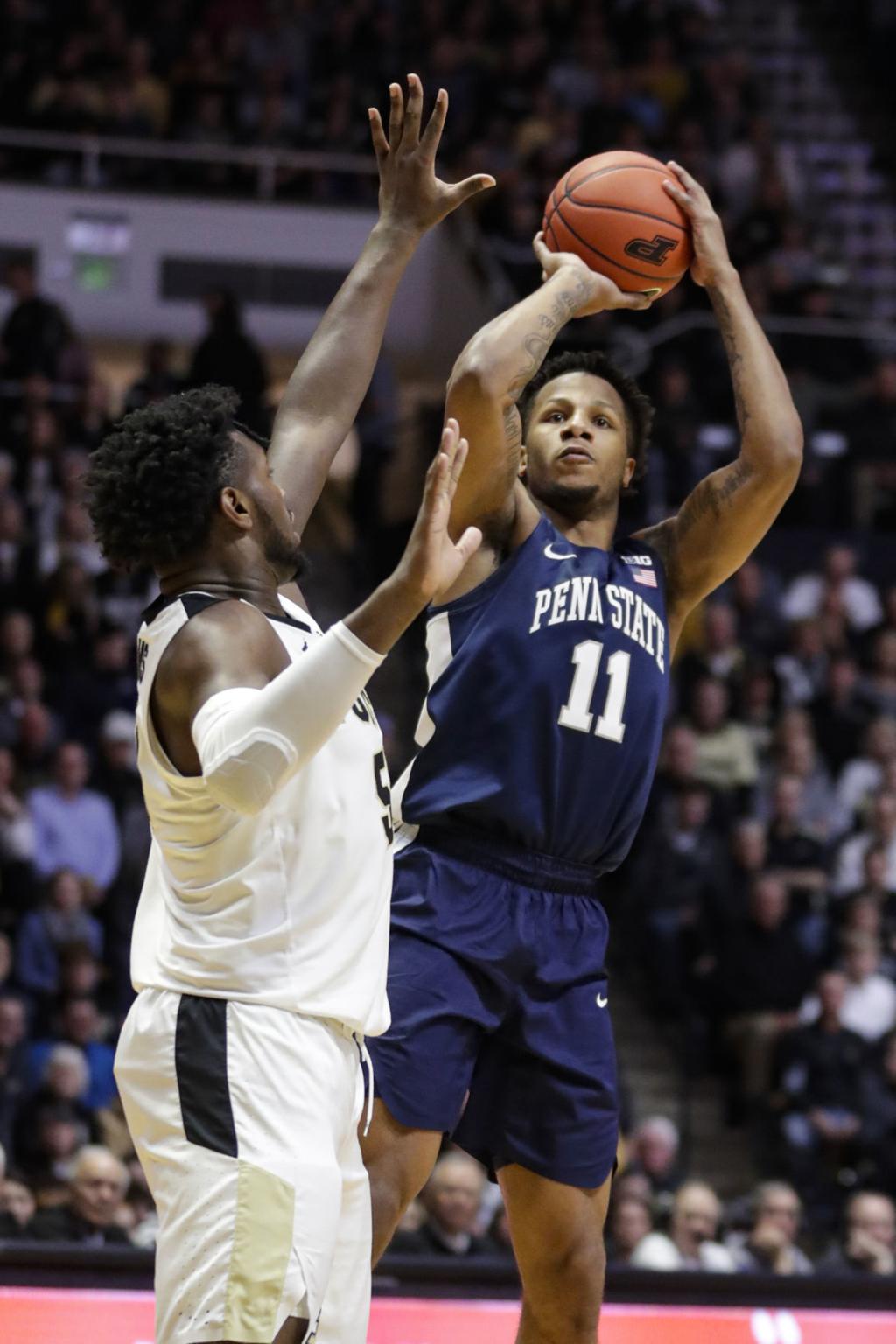 College Basketball No 13 Penn State Relies On 3 Point Flurry To