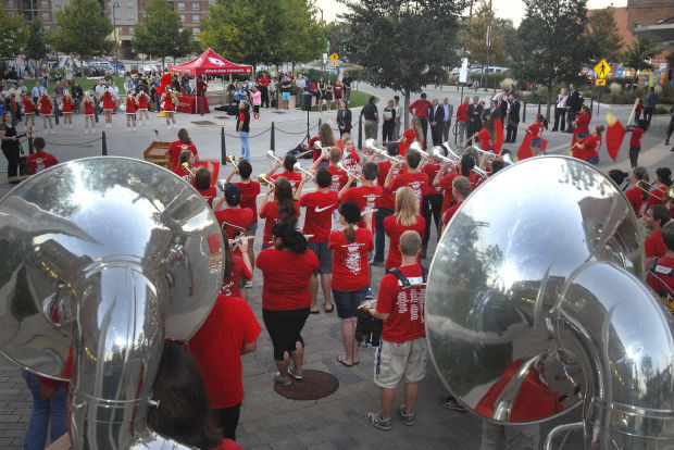 Lighting up the night for Redbirds