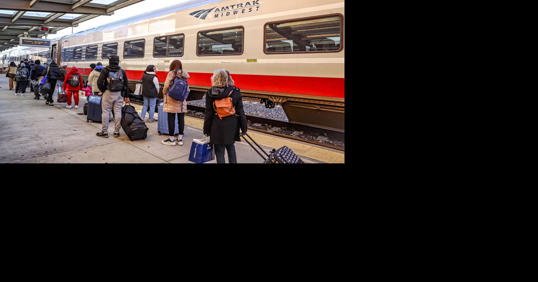 Flick Fact: In Bloomington-Normal, what’s the busiest day at the Amtrak station?