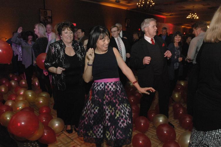 Elaine Shung, Julie and Bob Dobski having fun on the dance floor