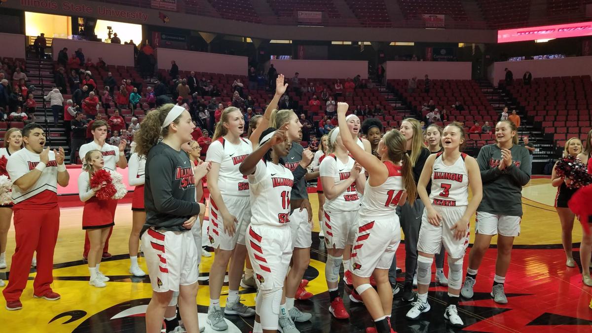 Huge Third Quarter Lifts Illinois State Women S Basketball Past