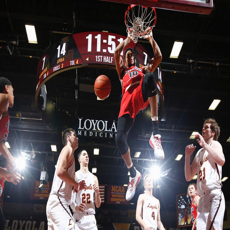 Townes Leads Loyola To Tight Win Over Redbirds Illinois State