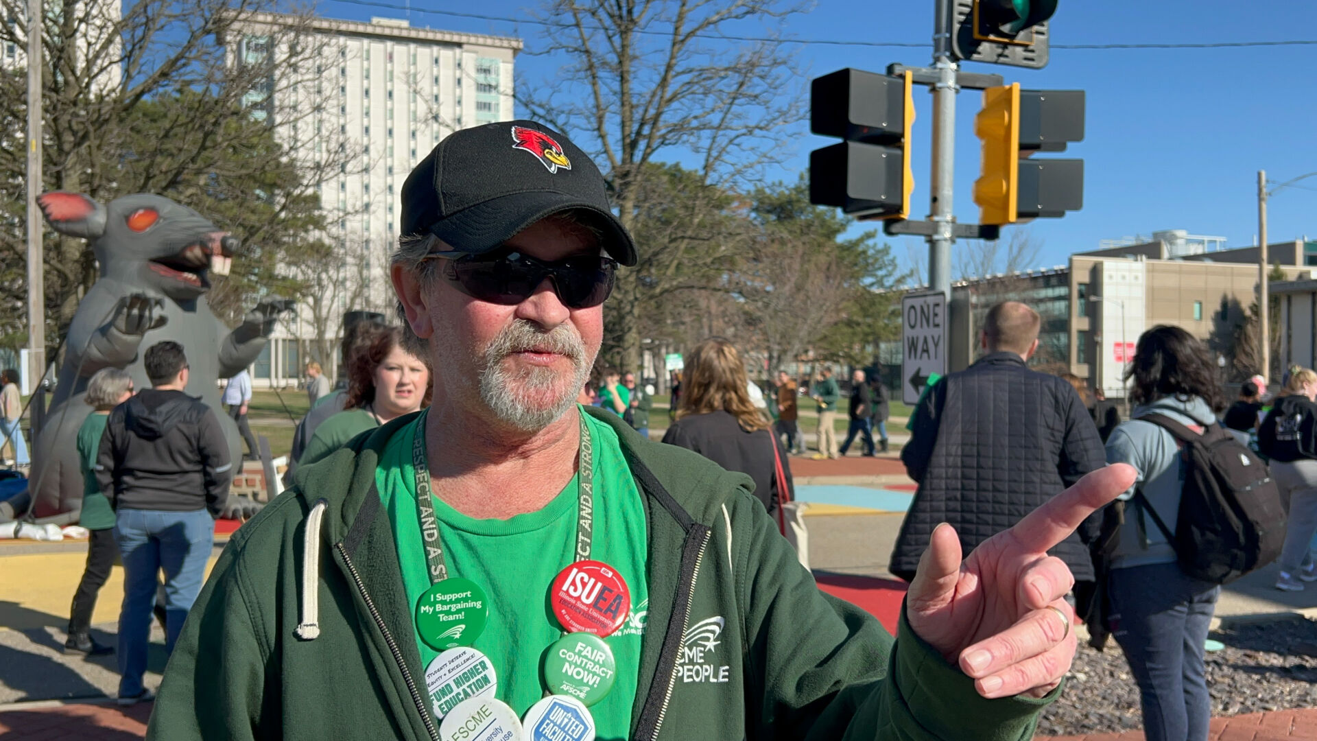 AFSCME union demands fair pay, contract from ISU
