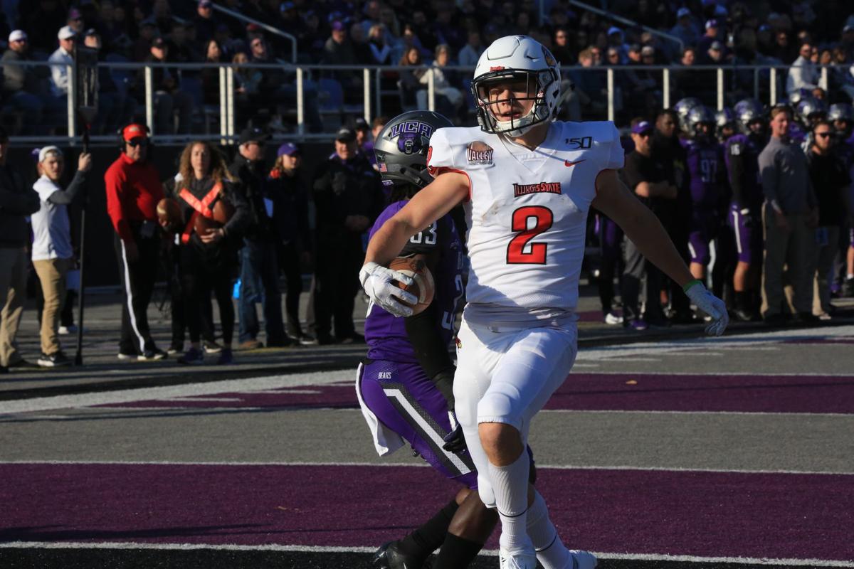 Austin Nagel Finds Opening Scores First Illinois State Touchdown