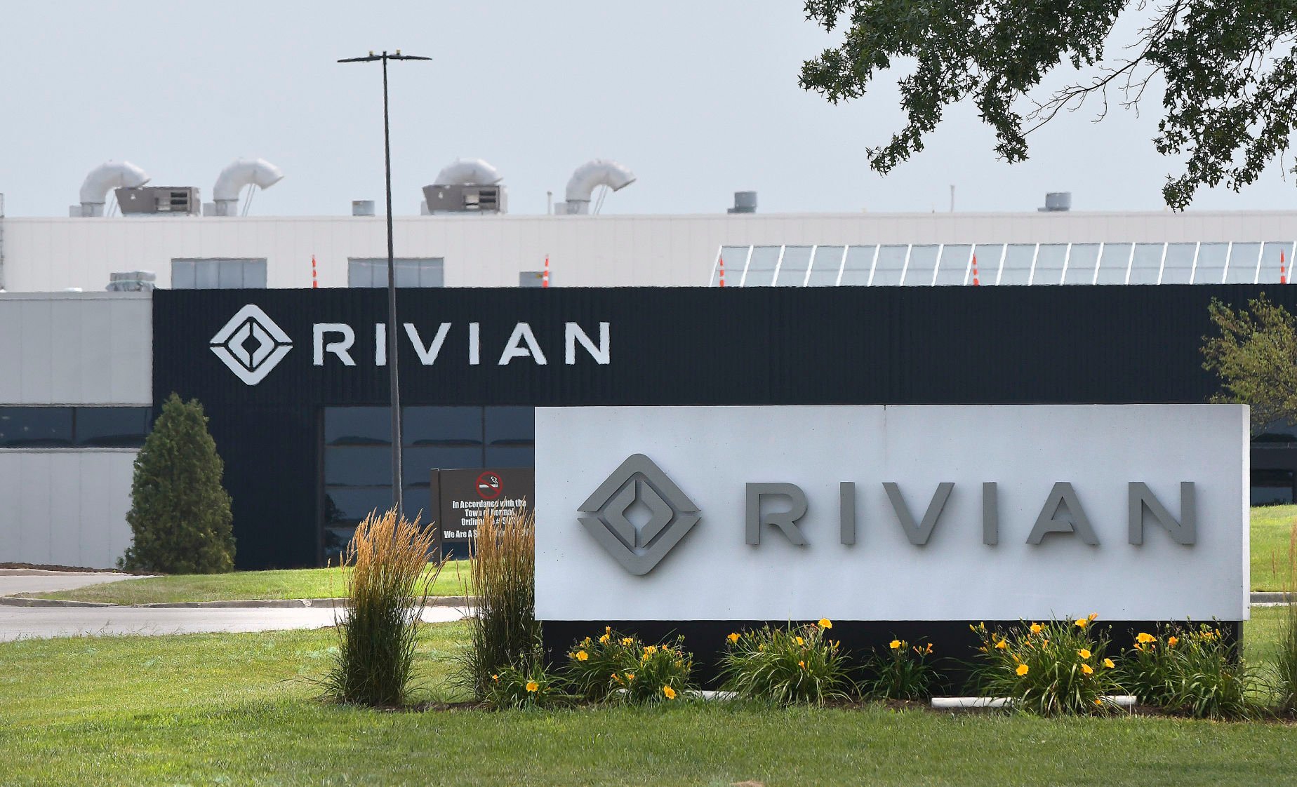 Rivian automotive deals headquarters