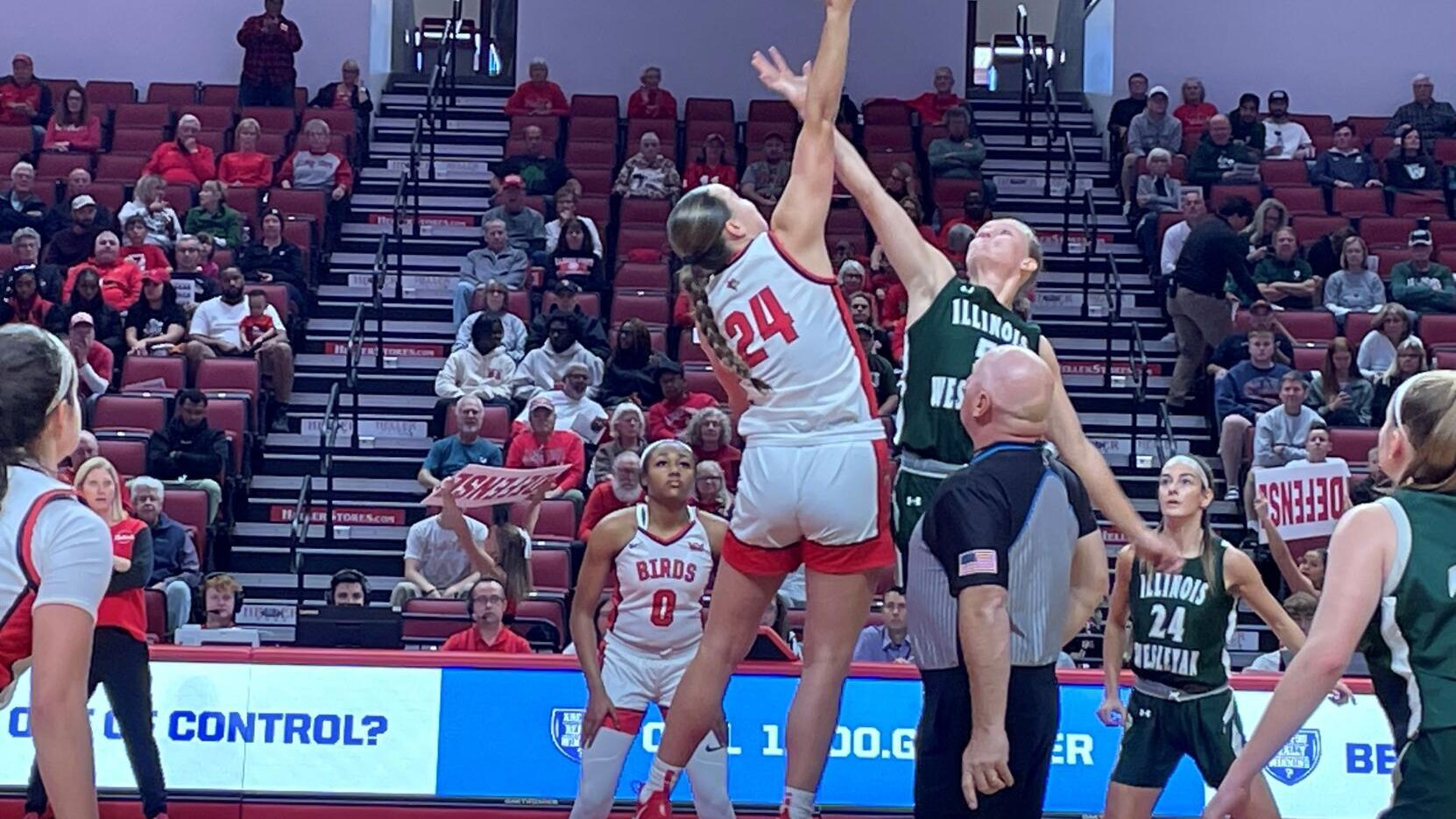Illinois State women overcome persistent Illinois Wesleyan