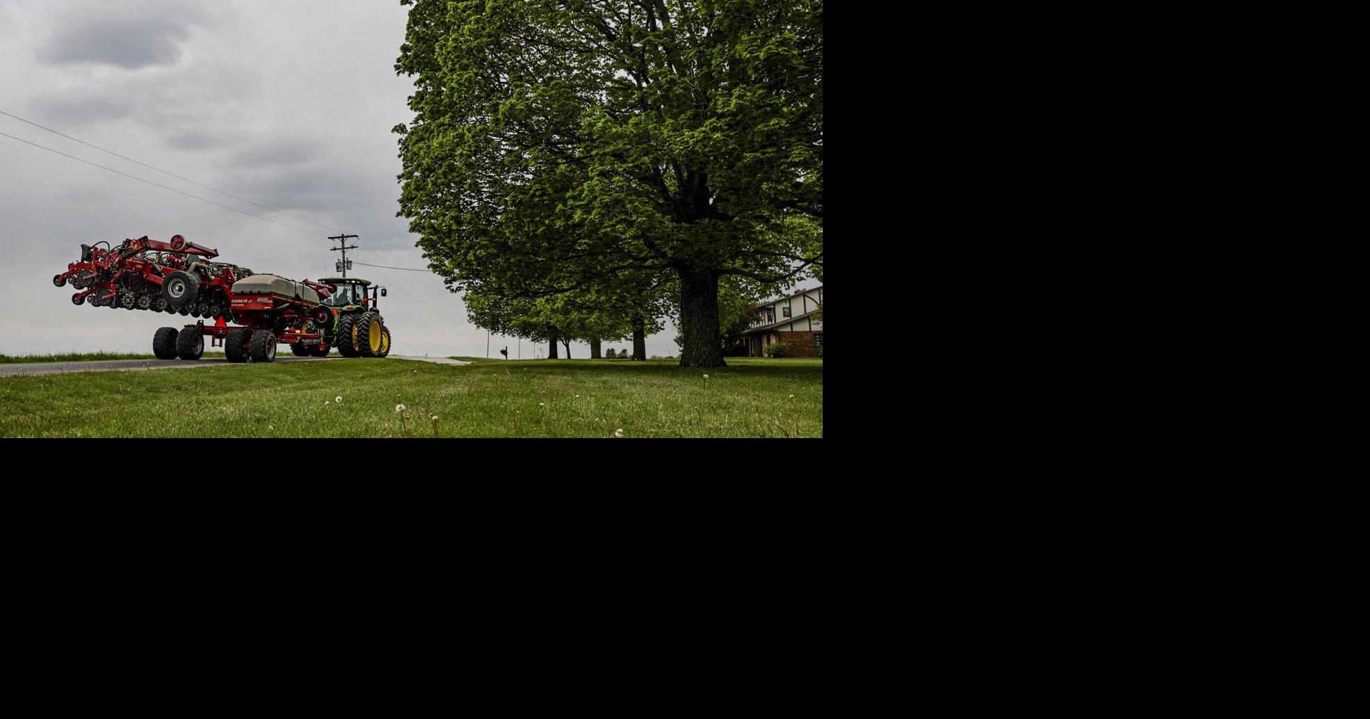 Big, slow and wide: Why farm equipment demands patience on Central Illinois roads