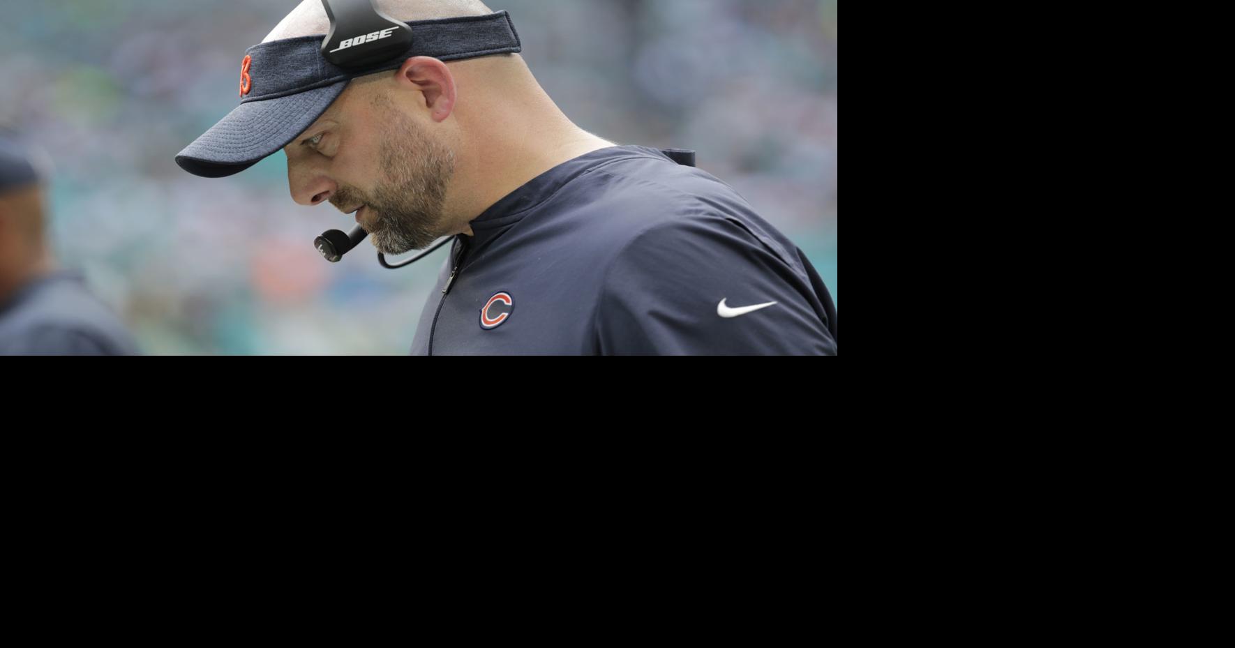 What Chicago Bears coach Matt Nagy said before Miami Dolphins game