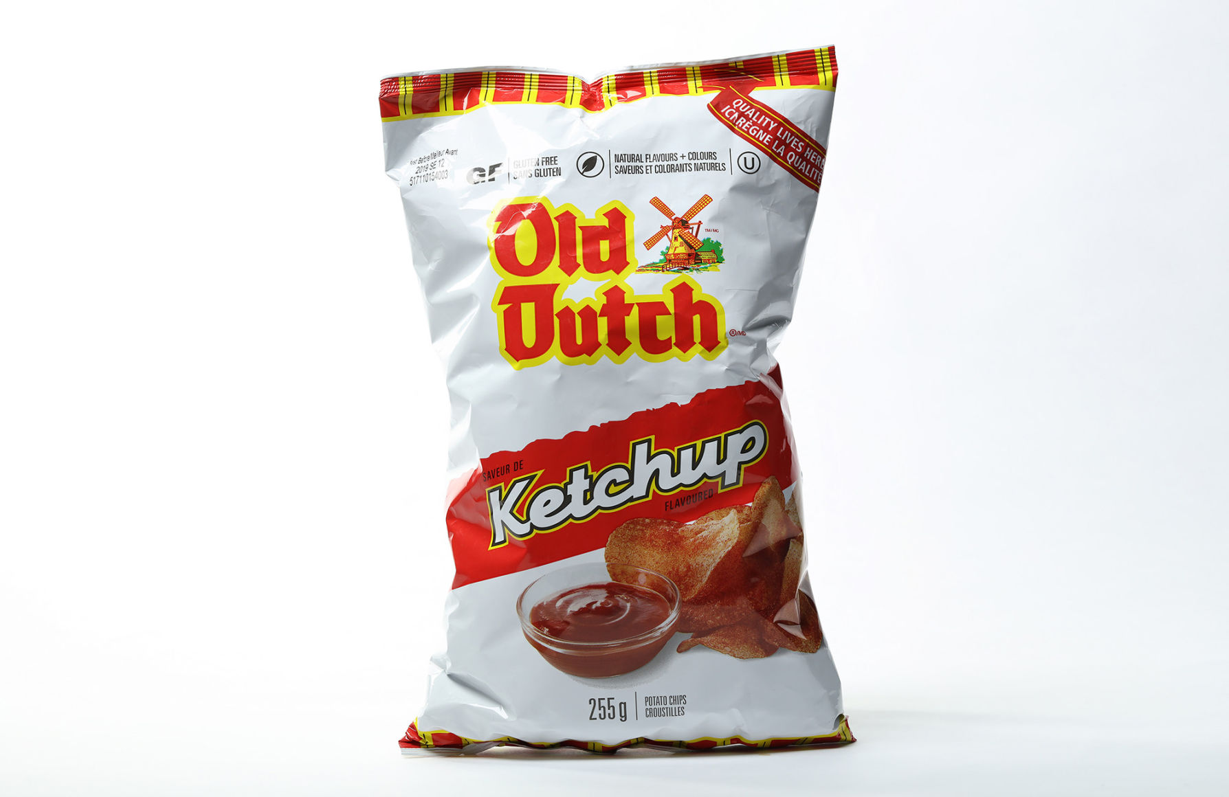 Old dutch top ketchup chips