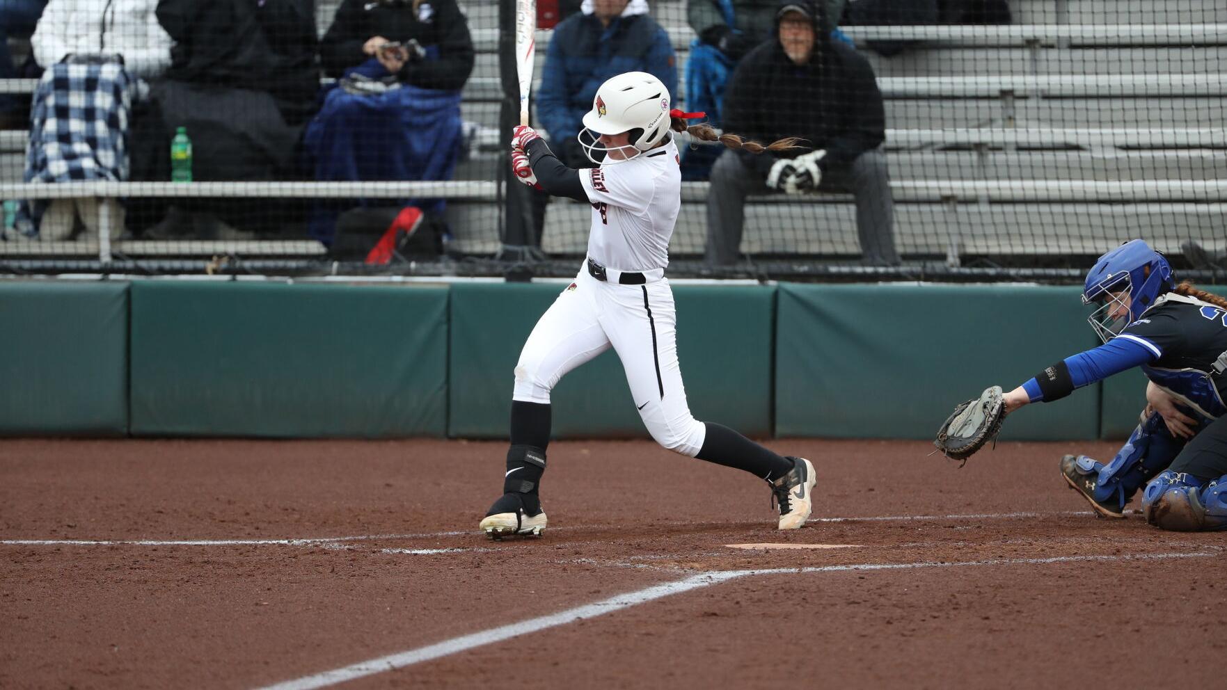 Watch now: 'New' season starts off right for Illinois State softball team as Chval, Fox deliver