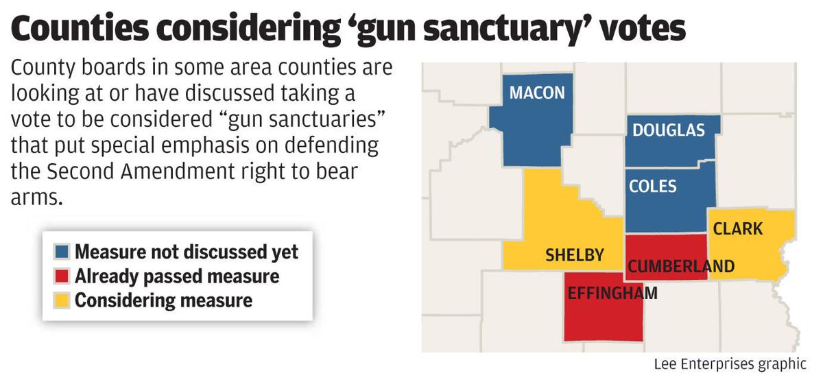 More Illinois counties pushing for 'gun sanctuary' status