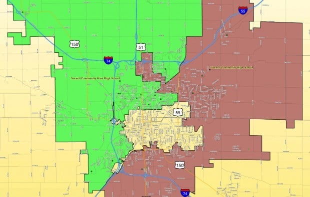 Unit 5 District Map Proposed Unit 5 Redistricting Maps Unveiled Before Final Public Forum |  Local News | Pantagraph.com