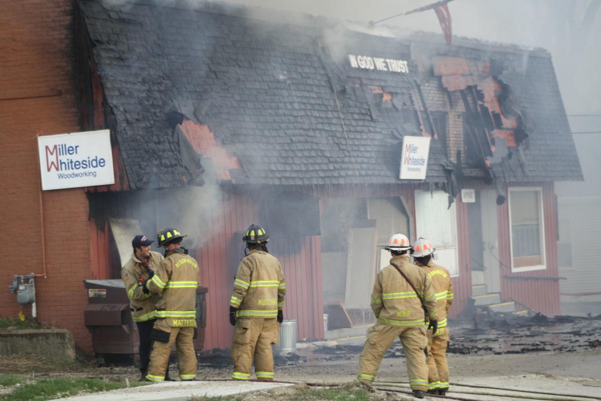 Photos Miller Whiteside Woodworking Fire Local News Pantagraph Com