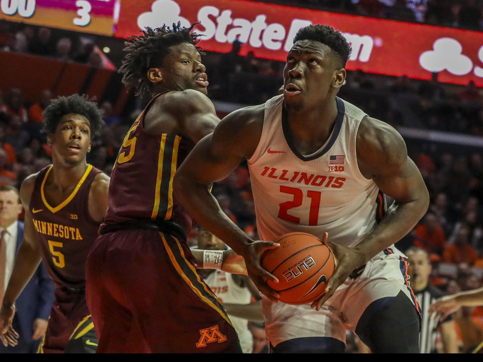Another Big Test For Illini Freshman Kofi Cockburn This Time Vs Iowa S Luka Garza Illini Pantagraph Com
