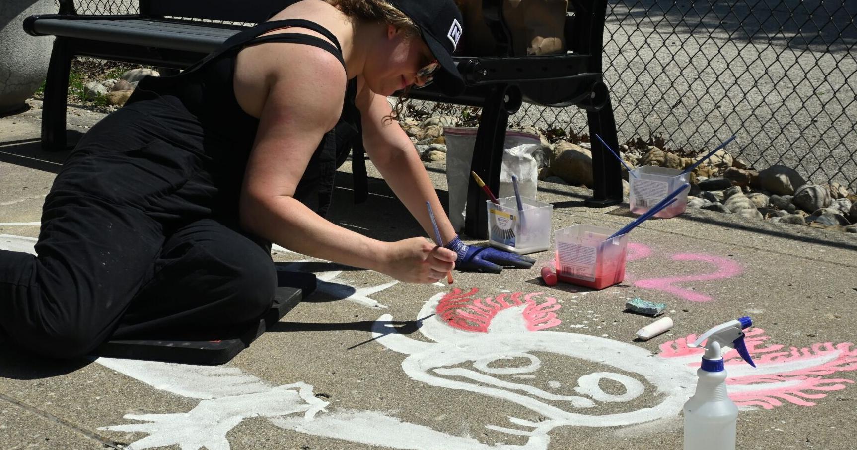 Endangered Species Chalk Art Event at Miller Park Zoo - Vimarsana News