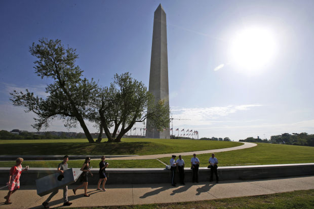 Washington Dc Protest Damage Lincoln Memorial Washington Monument Reopens After 3 Year Closure For Repairs National News Pantagraph Com