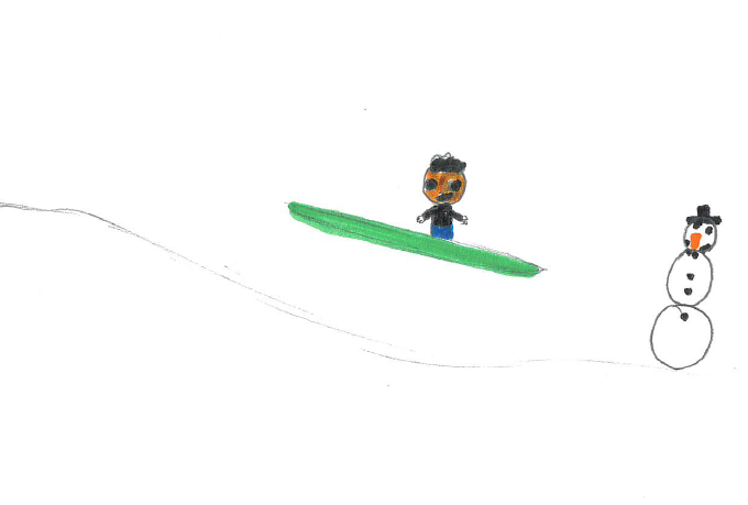 Christopher Marks, grade 4, Fairview