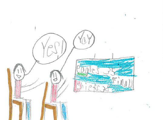Gray Holzhauer, grade 4, St. Mary's