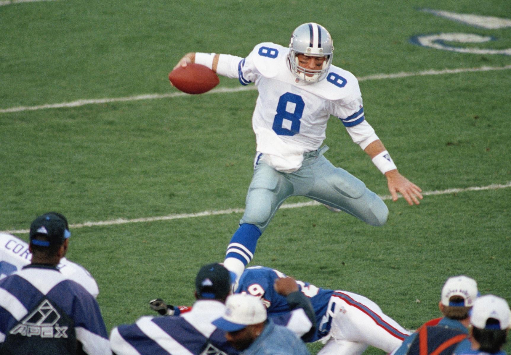 #27. Super Bowl XXVII: QB Troy Aikman, Dallas Cowboys