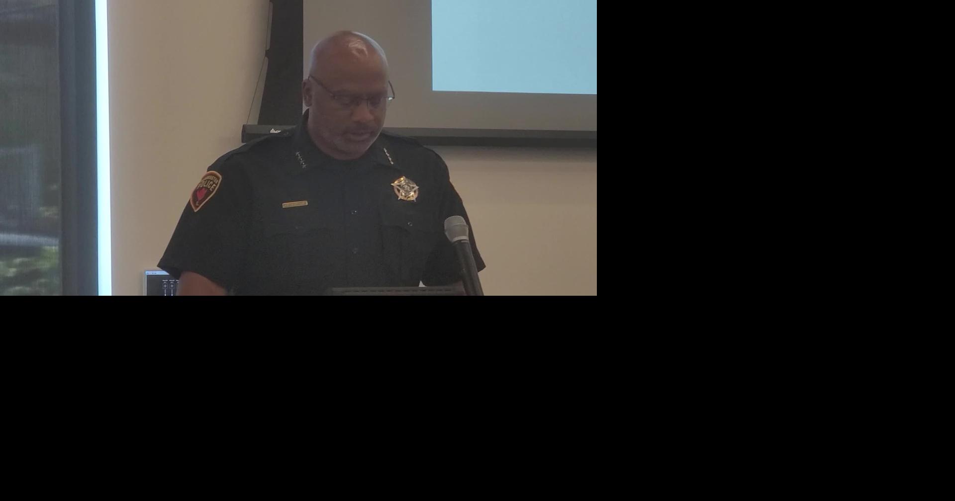Bloomington Police Chief Jamal Simington addresses public safety through technology