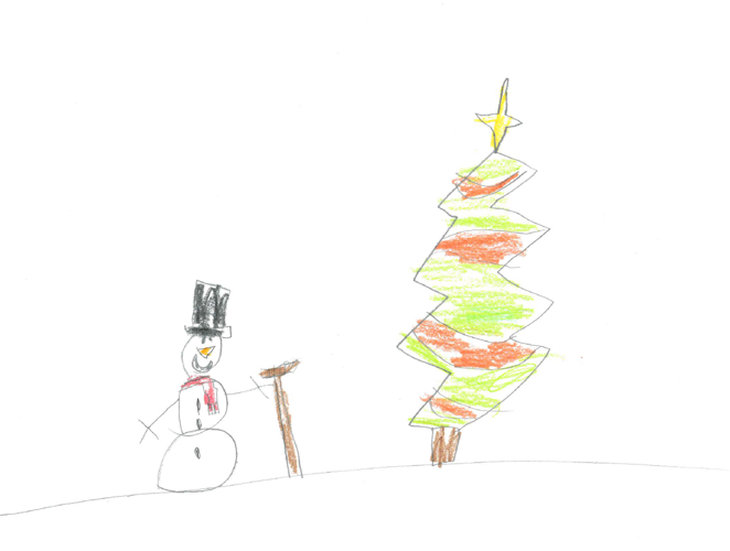 Isaac Spaulding, grade 3, Glenn