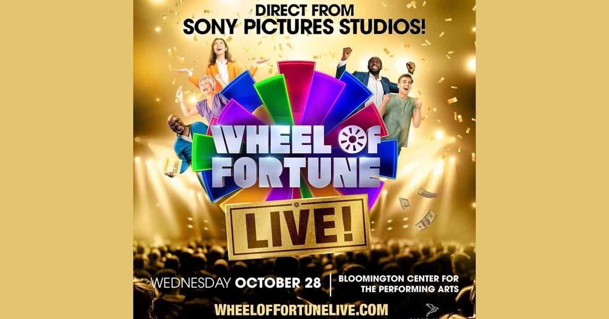 Wheel of Fortune Live is coming to Bloomington