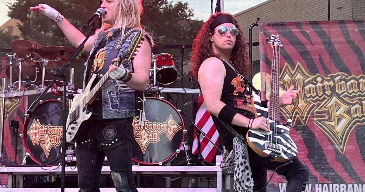 Hairbangers Ball returns with glam rock hits for Saturdays on the Square