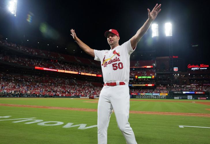 Cardinals' right-hander Adam Wainwright, 42, says he has thrown