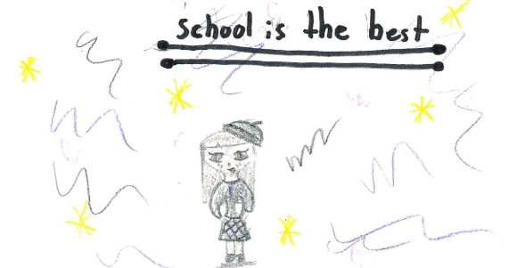 Avery Mankey, grade 4, Fairview