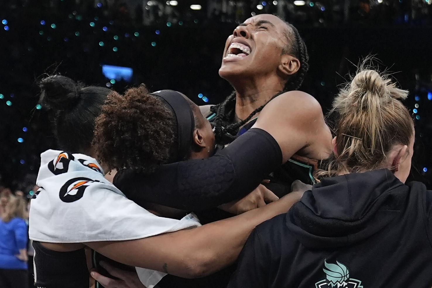 APTOPIX Liberty Lynx Basketball